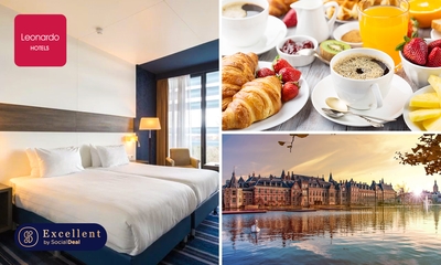 Nuit pour 2 + petit-déjeuner au Leonardo Royal Hotel Den Haag Promenade