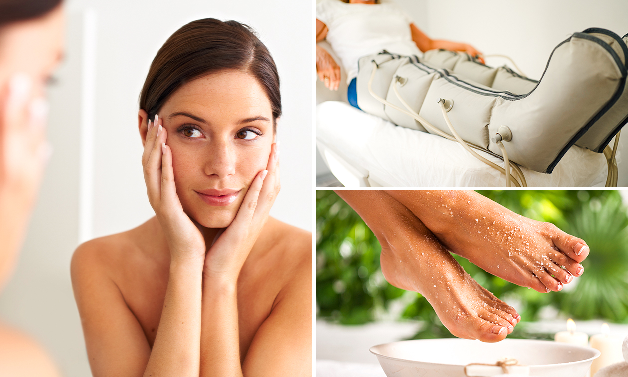 Ontspannende glow-gezichtsbehandeling