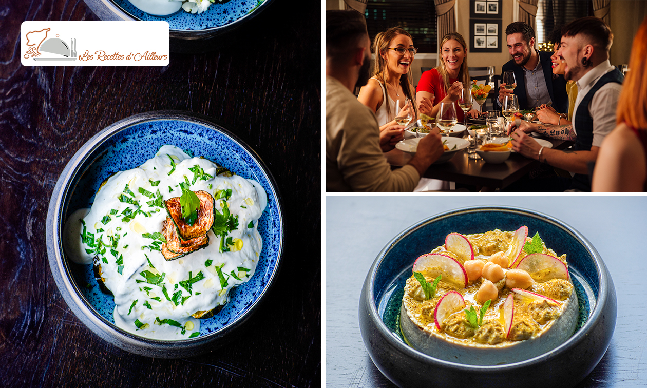 Menu en 2 ou 3 services au choix chez Les Recettes d'Ailleurs à Tournai