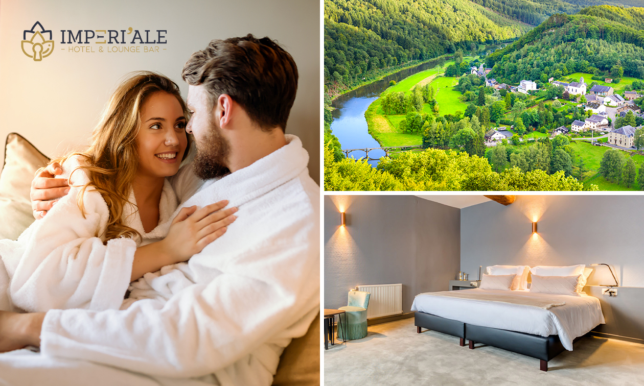 Nuit pour 2 en chambre confort + petit-déjeuner + check-out tardif près de Liège