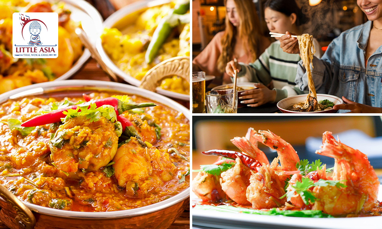Thais 3-gangendiner à la carte in hartje Brugge
