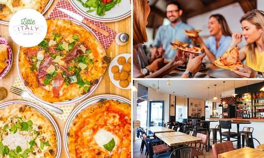 Menu pizza en 2 ou 3 services à la carte au cœur de Lille