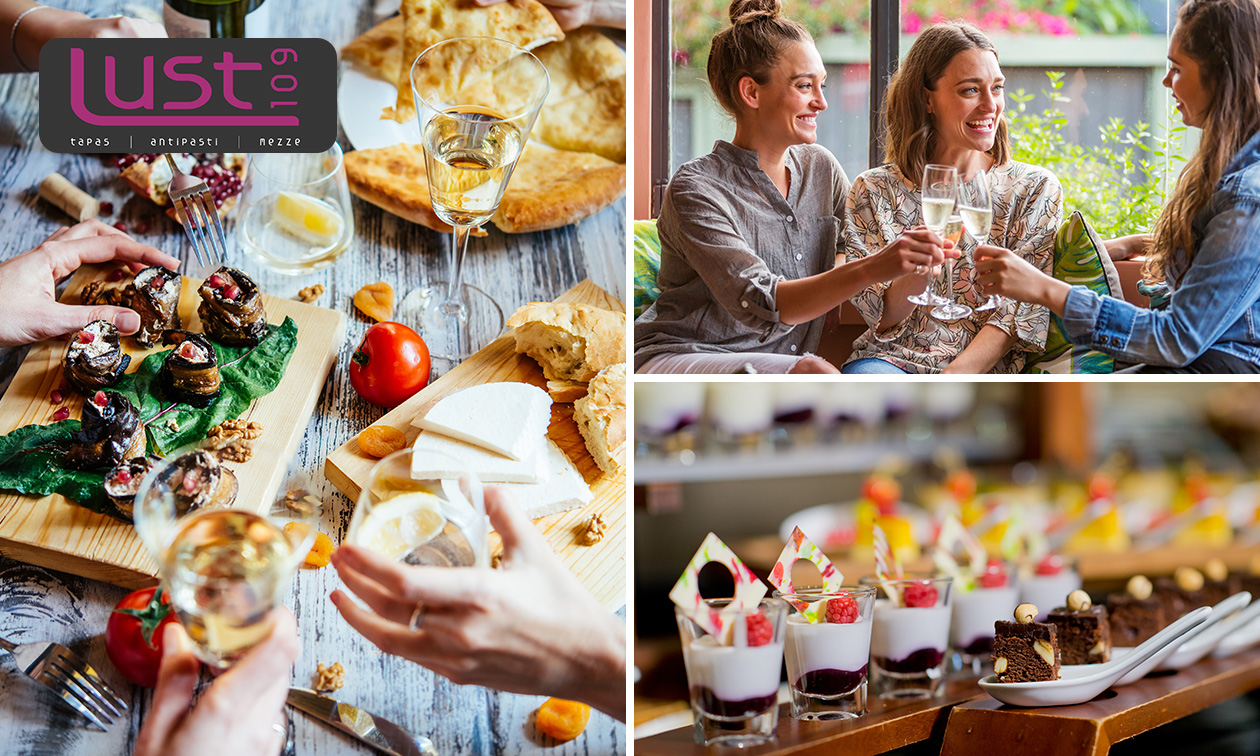 3-gangen tapasdiner bij Lust109