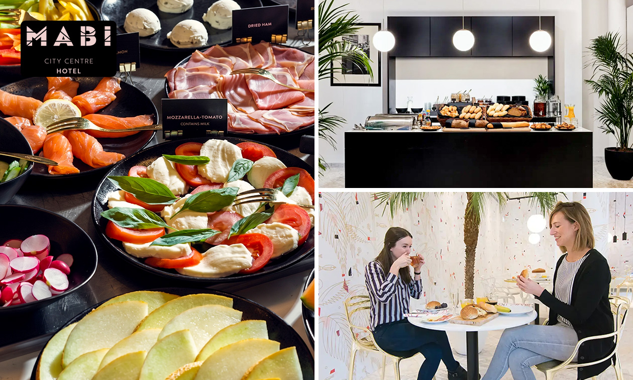 Ontbijtbuffet bij Mabi City Centre
