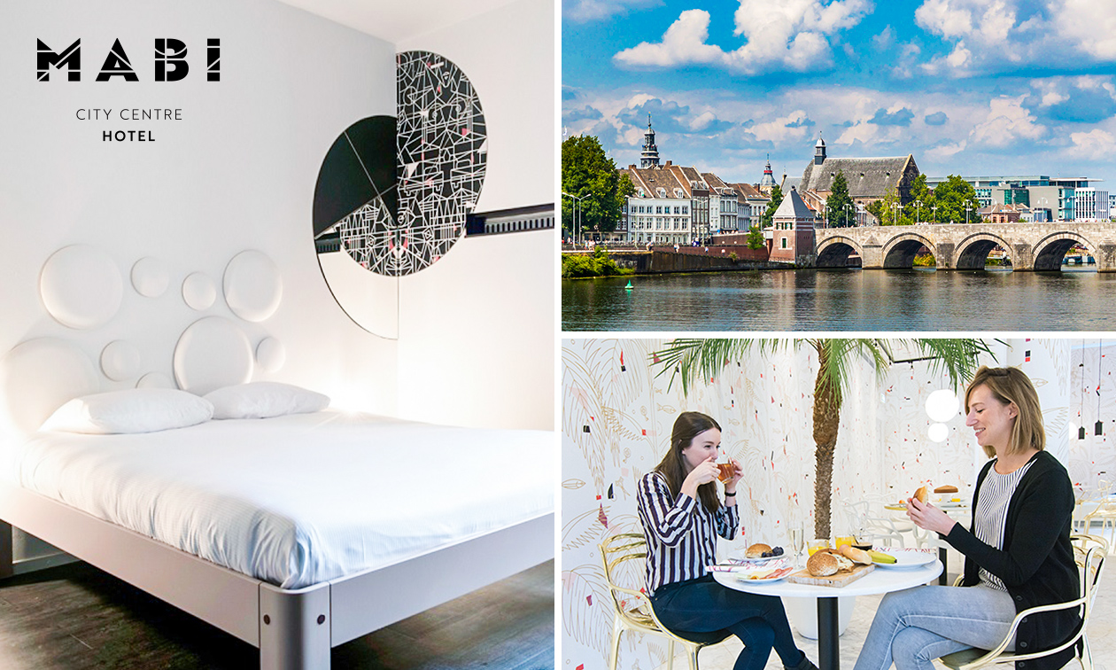 Nuit + petit-déjeuner pour 2 au coeur de Maastricht