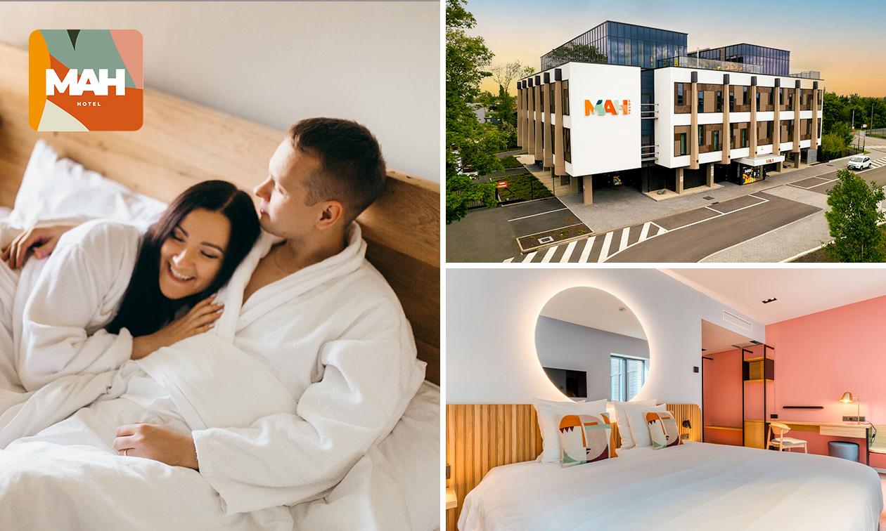 Nuit pour 2 + verre de bienvenue + petit-déjeuner + check-out tardif près de Mons