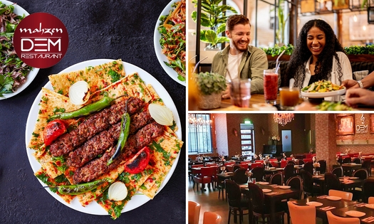 Turks 4-gangendiner bij Mahzen Restaurant