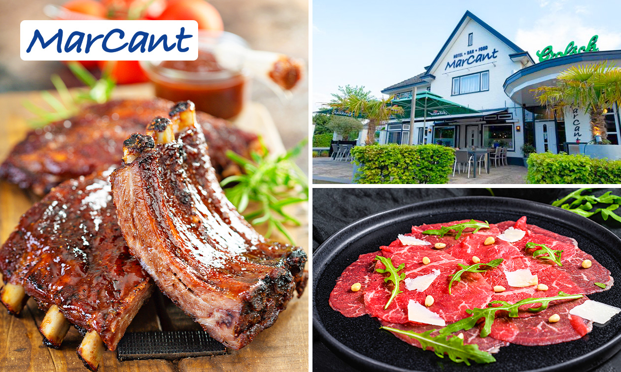 3-gangendiner à la carte + brood bij MarCant Tubbergen