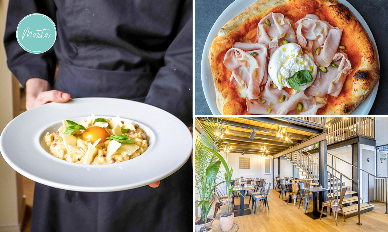 Menu italien en 3 services à la carte à Lille