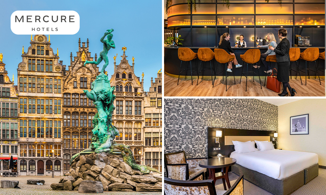 Nuit pour 2 + petit-déjeuner à Anvers