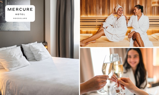 Nuit(s) pour 2 + petit-déjeuner + évtl. wellness à Roeselare