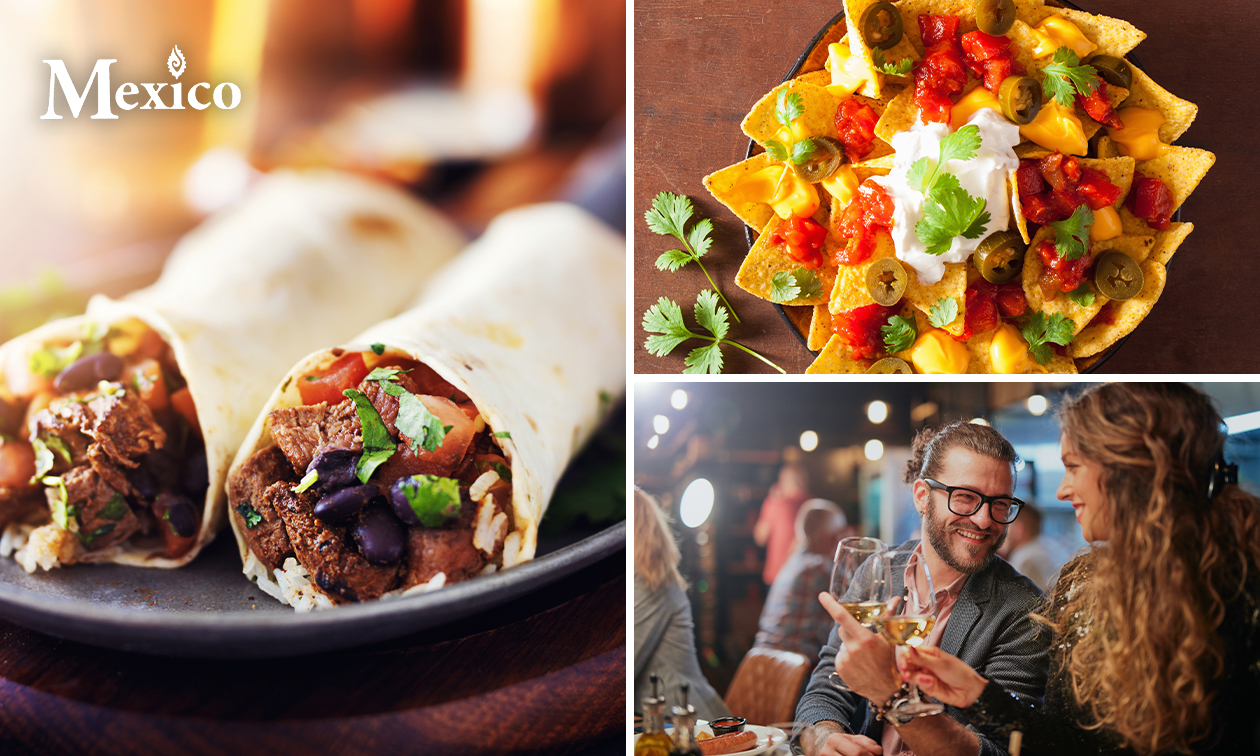 Mexicaans diner (20+ keuzes) bij restaurant Mexico