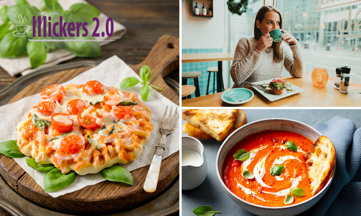 2-gangen keuzelunch bij Mickers 2.0