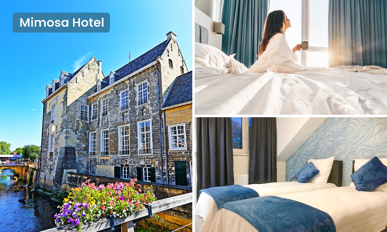 Nuit pour 2 ou 3 personnes + petit-déjeuner + check-out tardif à Valkenburg