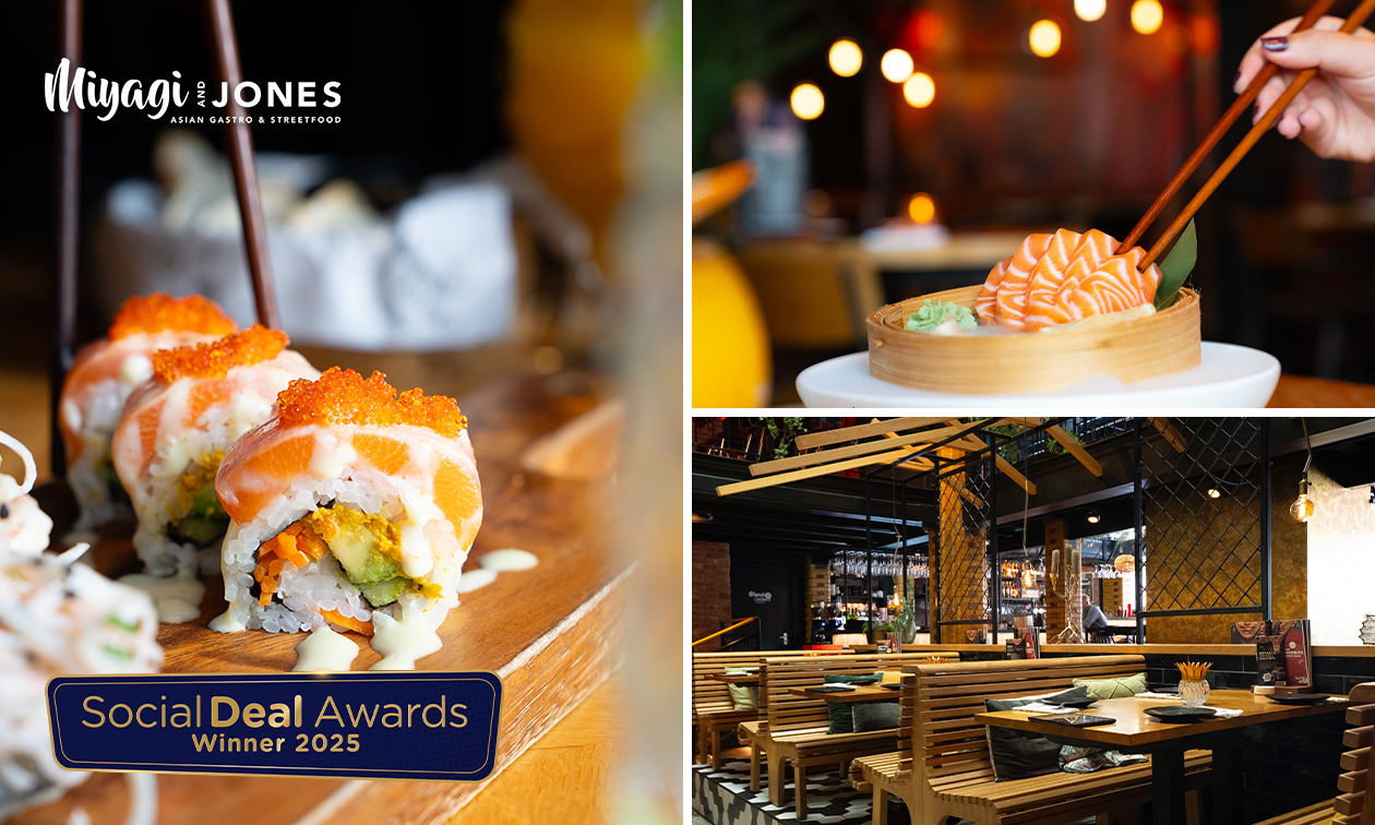 3-gangendiner à la carte + koffie/thee en een macaron bij Miyagi and Jones Haarlem