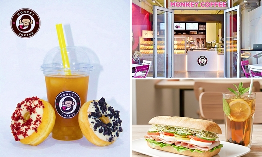 Donut naar keuze + bubble tea of broodje + iced tea naar keuze voor afhaal of dine-in