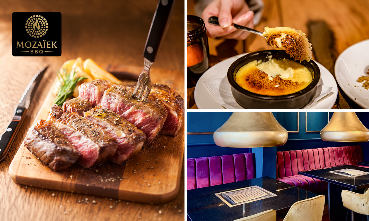 All-You-Can-Eat Barbecue + Dessert (2,5 Stunden)