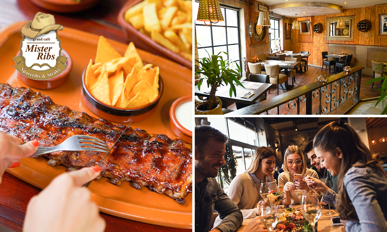 All-You-Can-Eat spareribs (2 uur) bij Mr. Ribs