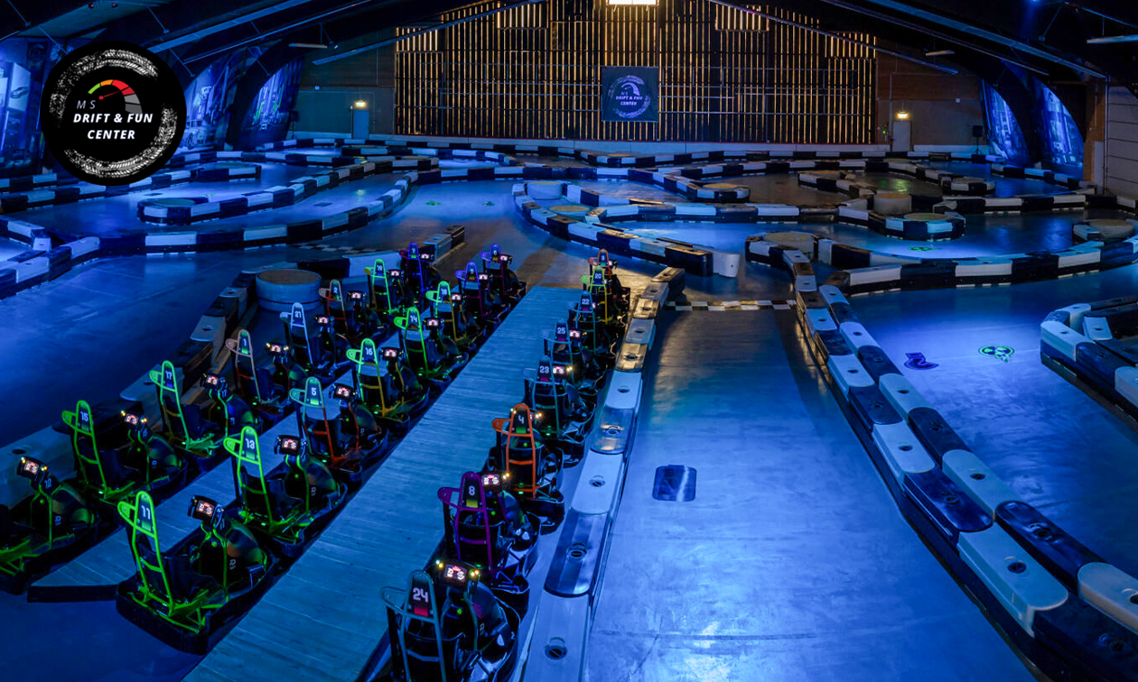 2 oder 3 Runden Go-Kart-Driften à 13 Minuten bei MS Drift & Fun Center