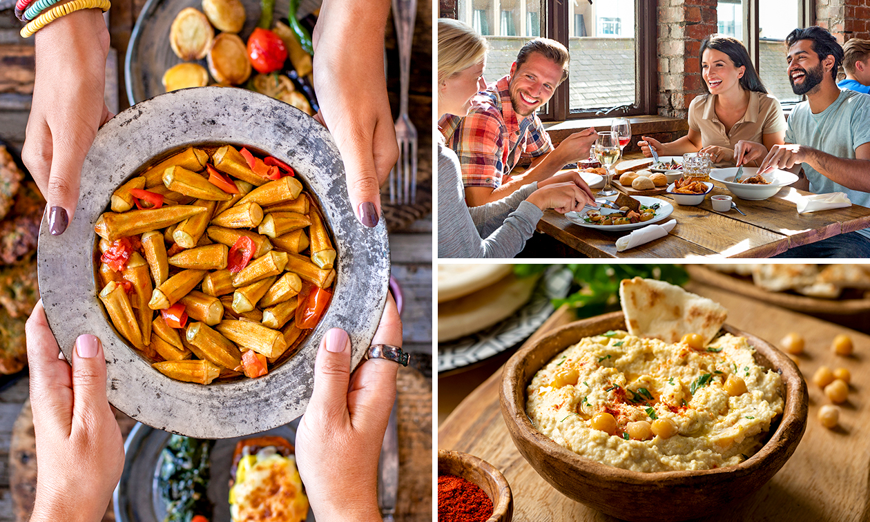 Menu irakien en 3 ou 4 services à la carte à Bruxelles