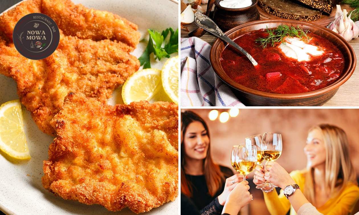 Ukrainisches 2- oder 3-Gänge-Menü nach Wahl in Bonn