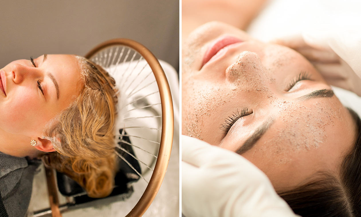 Headspa (45 min) + évtl. soin du visage (15 min) près de Lille