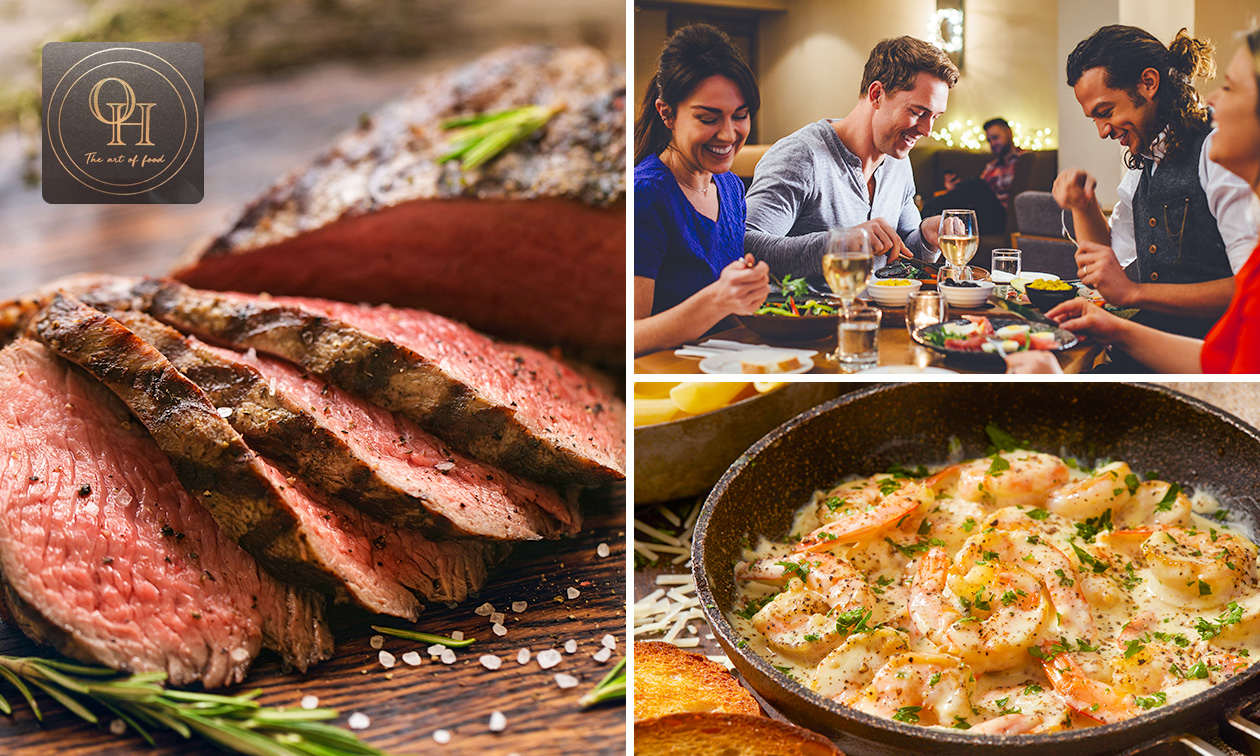 Menu en 2 ou 3 services au choix près de Courtrai