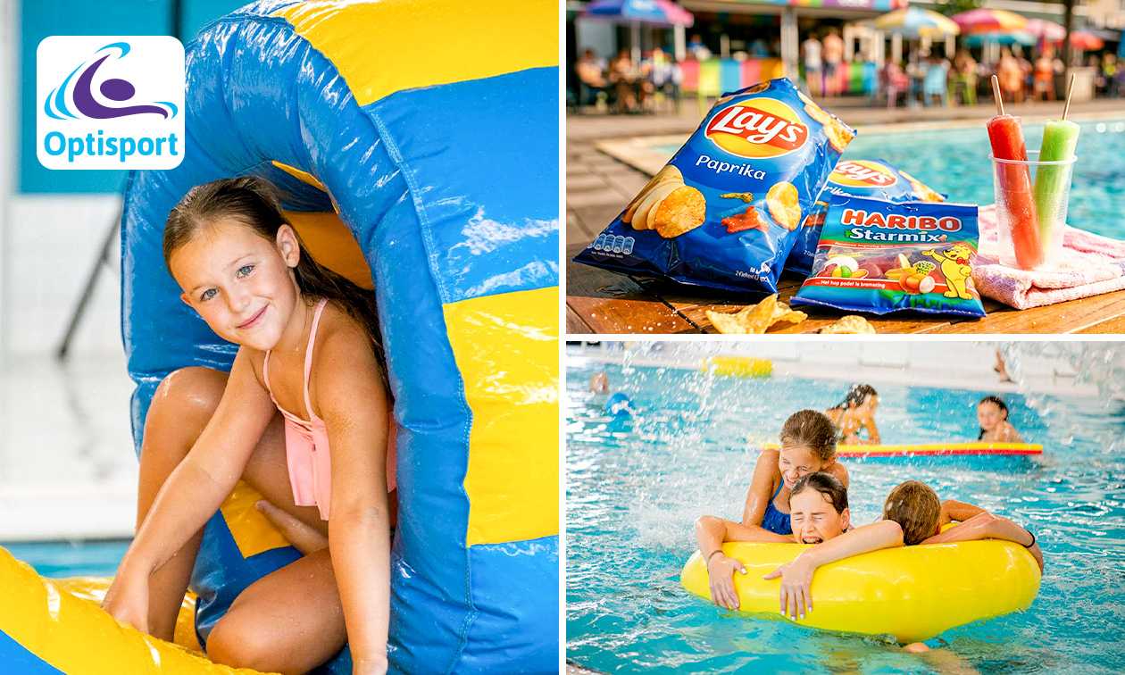 Entree vrijzwemmen + chips of snoep bij Zwembad Waalslag in Tiel Entree vrijzwemmen + chips of snoep bij Zwembad Waalslag in Tiel