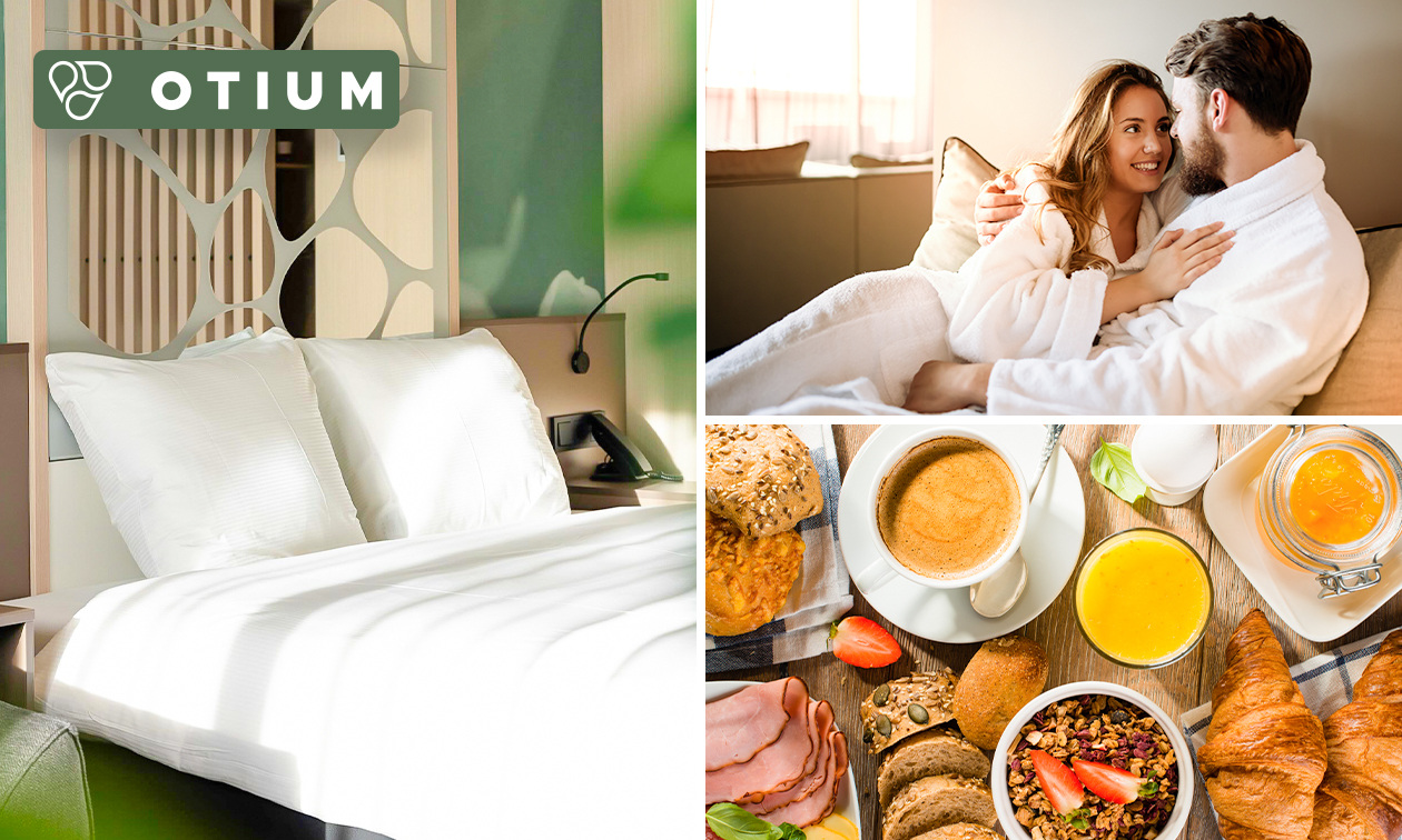 Nuit pour 2 + petit-déjeuner + évtl. une soirée wellness