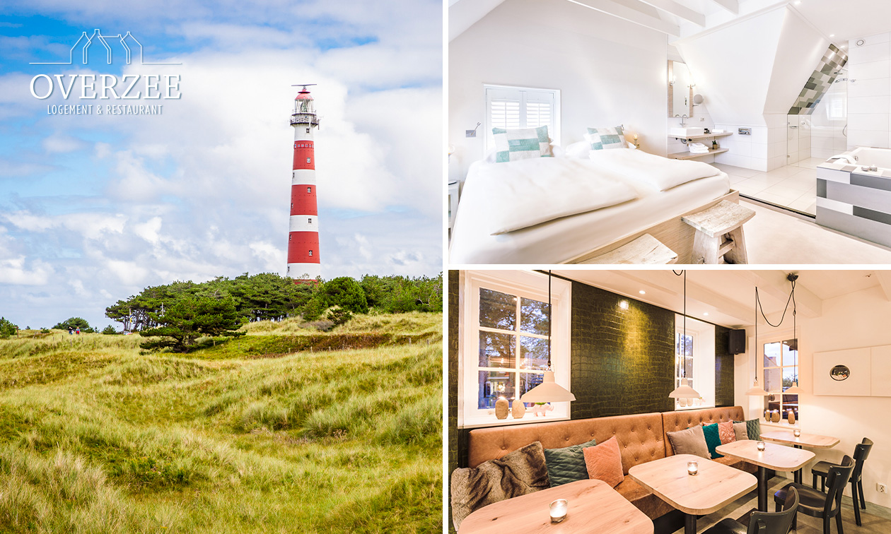 2 nuit(s) pour 2 + petit-déjeuner + verre de bienvenue + dîner à Ameland