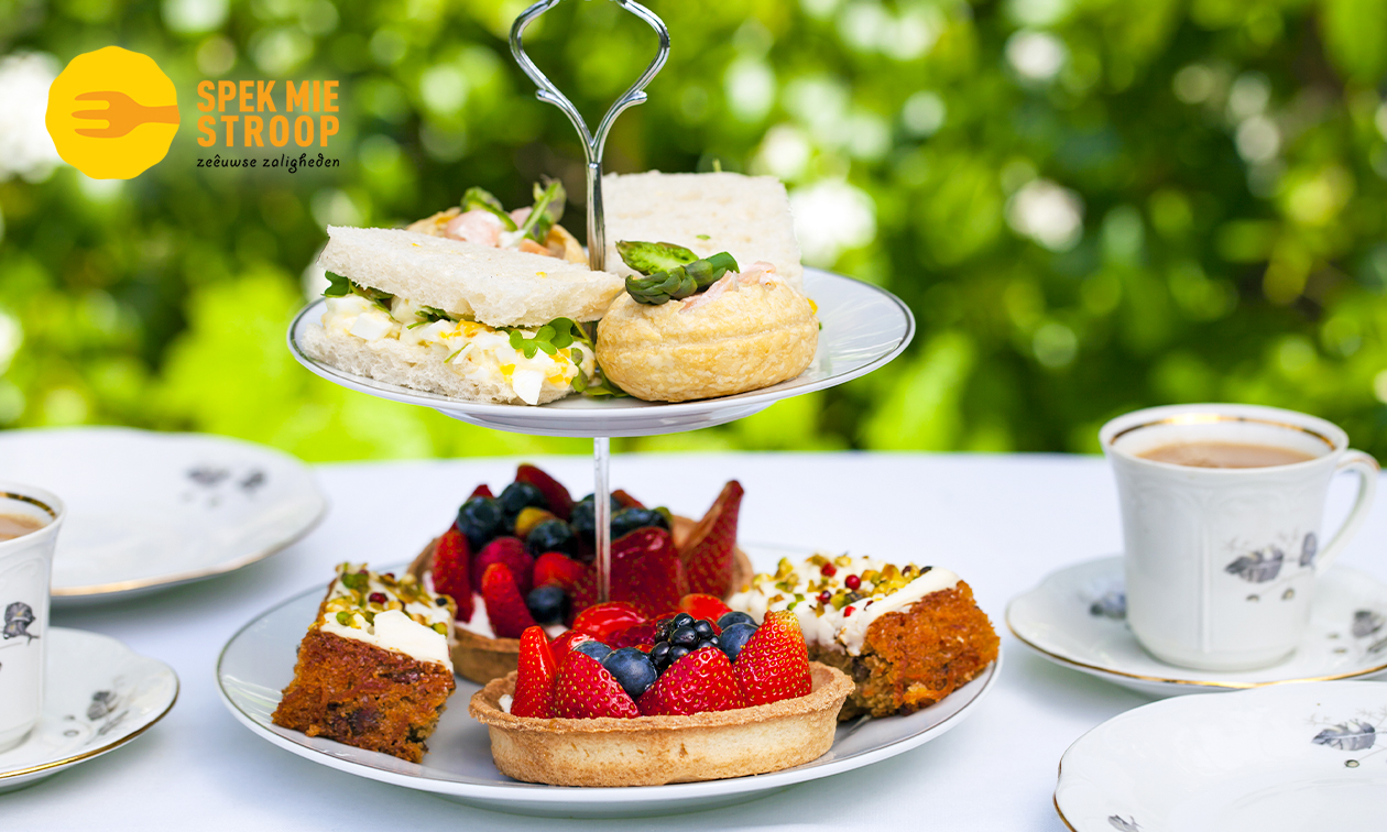 High tea (2 uur) bij Pannenkoekenrestaurant Spek Mie Stroop High tea (2 uur) bij Pannenkoekenrestaurant Spek Mie Stroop