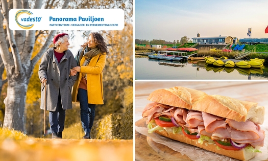 Wandelarrangement incl. 2-gangenlunch bij Panorama Paviljoen