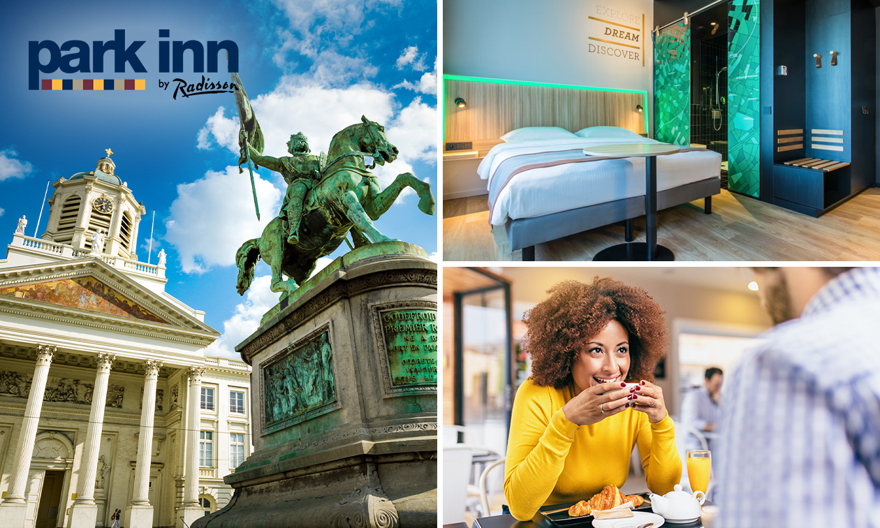 Nuit pour 2 + petit-déjeuner + check-out tardif à Bruxelles