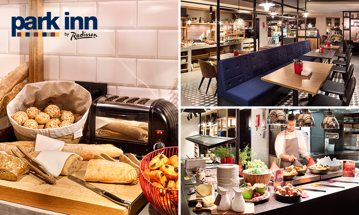 Petit-déjeuner + verre de cava au Park Inn By Radisson Brussels Airport