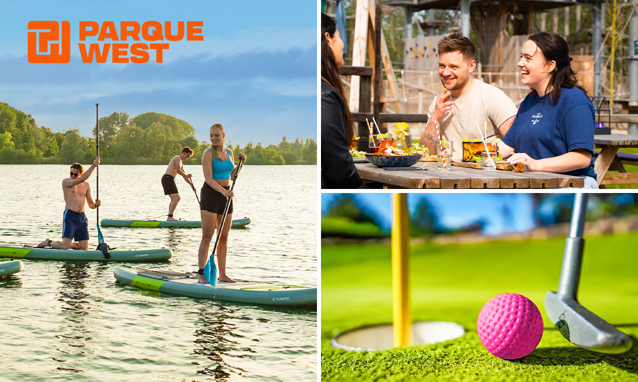 Minigolf (12 holes) of suppen (1,5 uur) bij Parque West