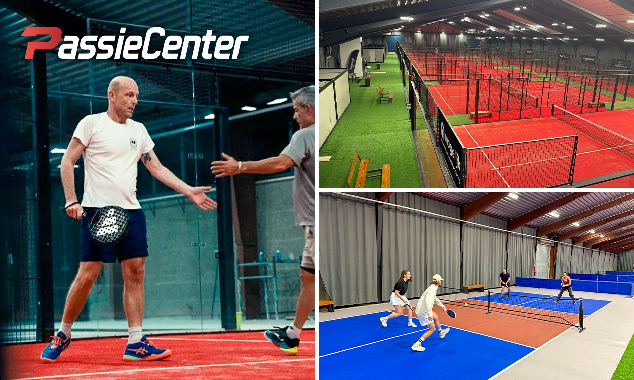 Huur padel of pickleball (1, 1,5 of 2 uur) voor max. 4 personen