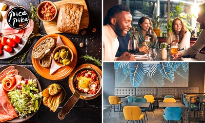 Menu tapas en 2 ou 3 services (à partager) au choix