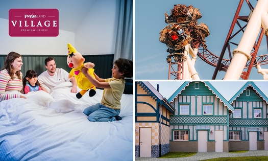 2 nuits pour 4 au Plopsaland Village + entrée Plopsaland De Panne et plus