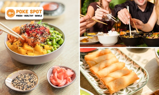 Poké bowl + bijgerecht naar keuze in hartje Groningen
