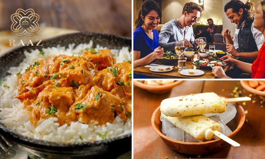 Indiaas 2- of 3-gangendiner à la carte + bijgerecht