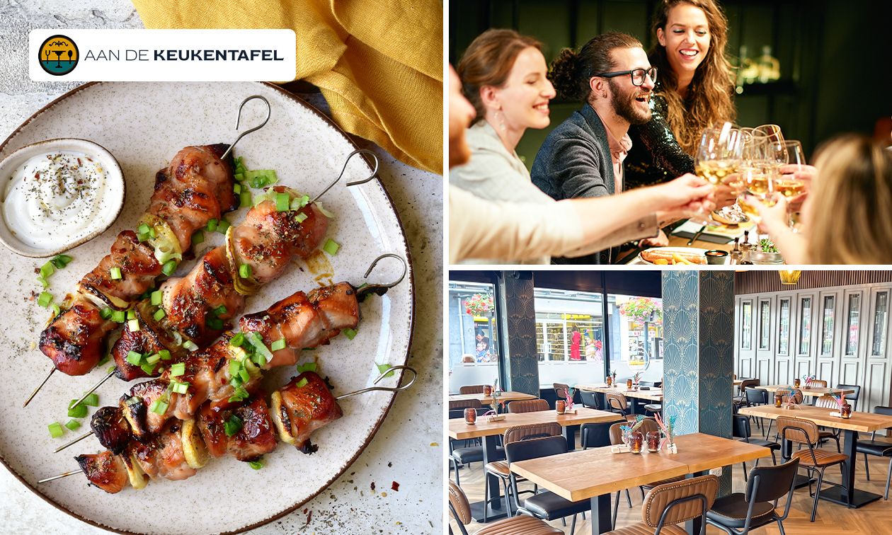 Turks 3-gangen keuzediner bij Restaurant Aan De Keukentafel in hartje Veendam