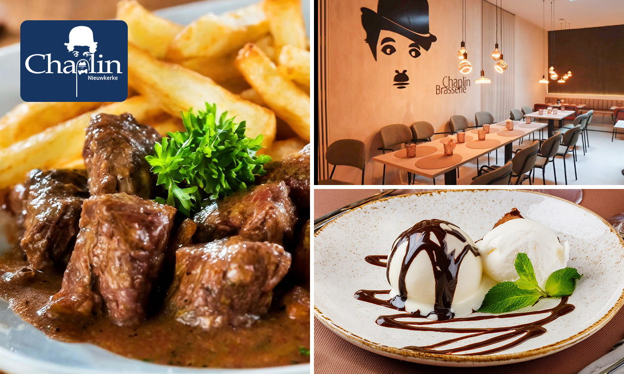 Menu en 2 services à la carte au coeur de Nieuwekerke