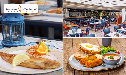 12-uurtje of lunchgerecht naar keuze bij Restaurant de Botter