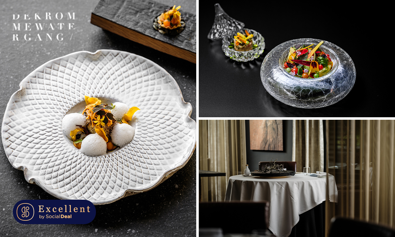 3- of 5-gangenlunch of -diner + evt. drankjes bij Michelinster-restaurant De Kromme Watergang