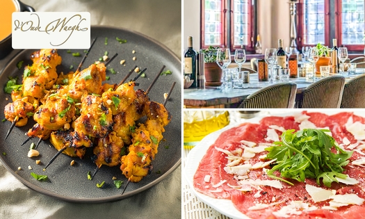 2-, 3- of 4-gangendiner à la carte bij Restaurant d´Oude Waegh