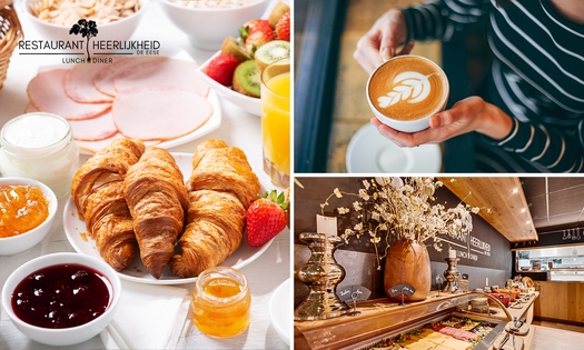 Warme drank + gebak of zondagse brunch