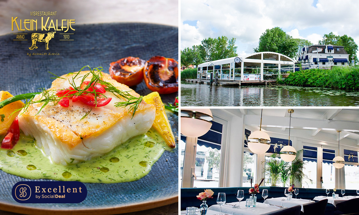 4-gangen keuzediner aan de Amstel