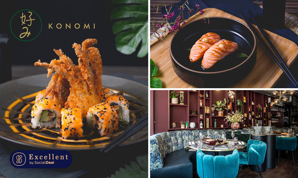 3-gangen shard dining-diner bij Restaurant Konomi 3-gangen shard dining-diner bij Restaurant Konomi