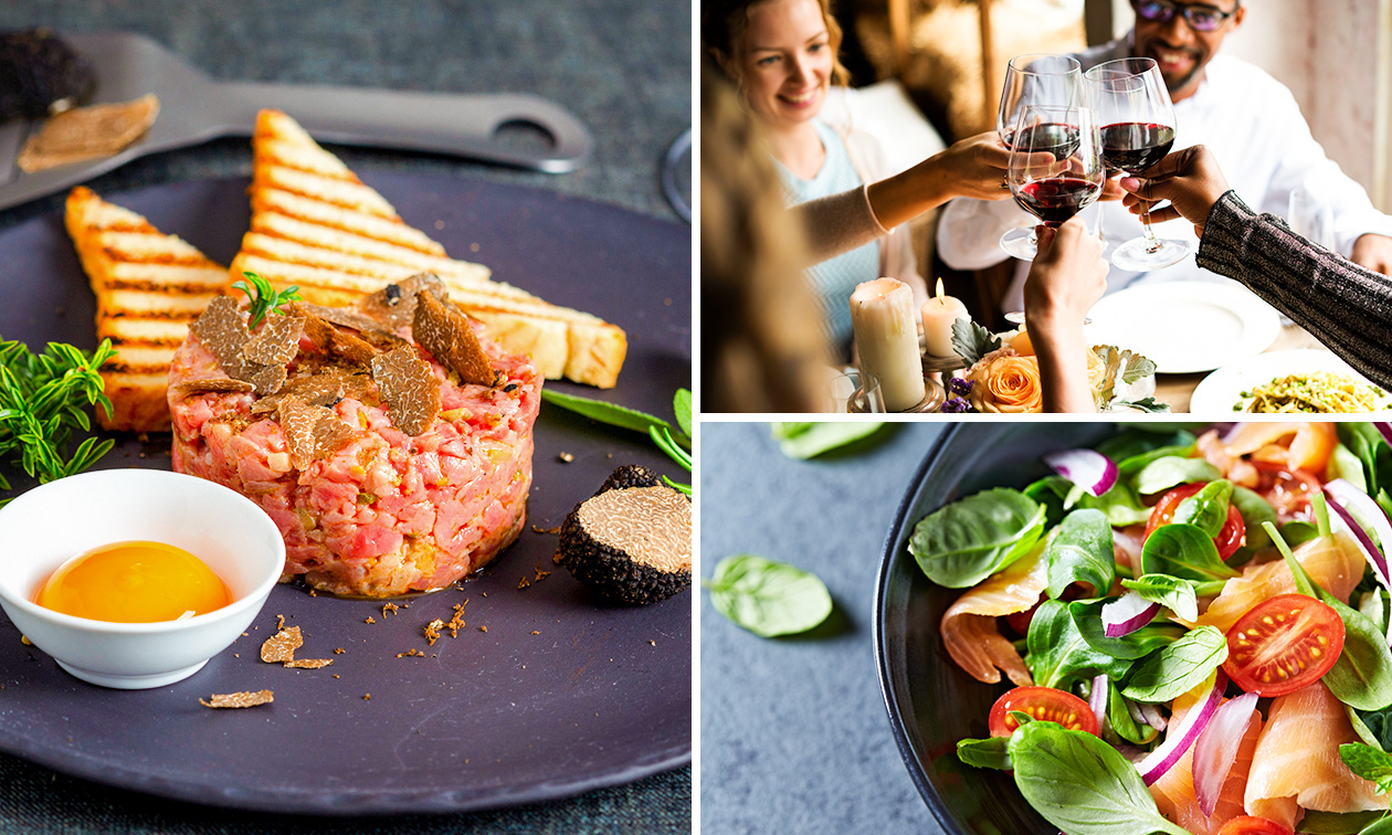 Déjeuner en 3 services à la carte à Valenciennes