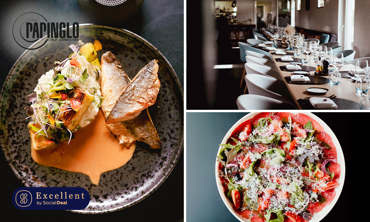 3-gangendiner à la carte bij Restaurant Papinglo
